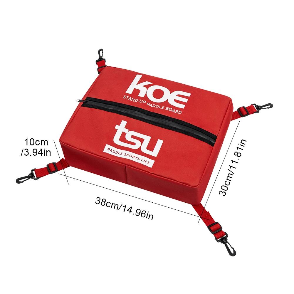 KOETSU Sealed Zipper Food Storage Bag Large Capacity Surfboard Insulated Bag Adjustable SUP Board Cooler Bag Kayak Accessories