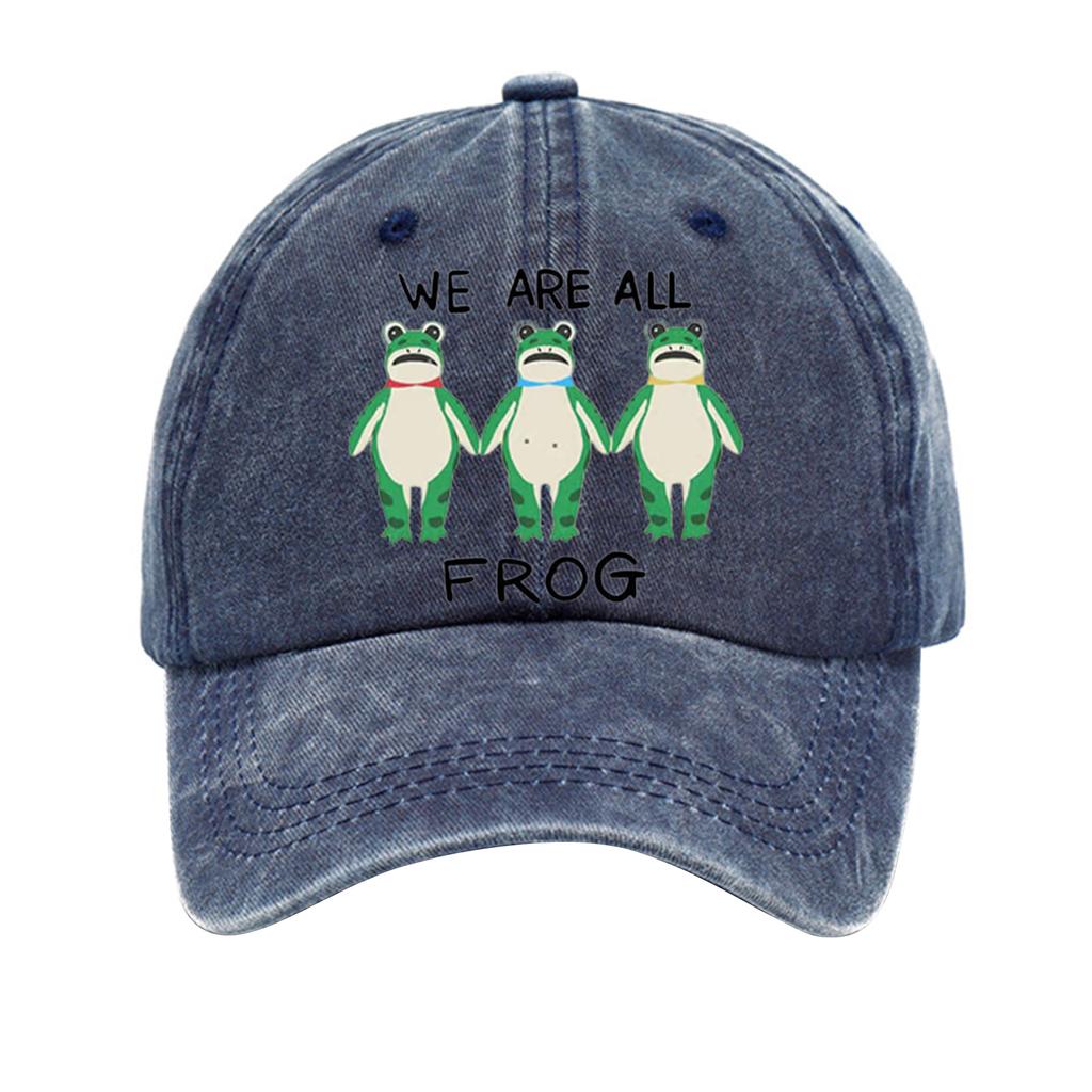 Мужская бейсболка из выстиранного хлопка с принтом, состаренная, с мягким верхом, джинсовая шляпа, винтажная шляпа