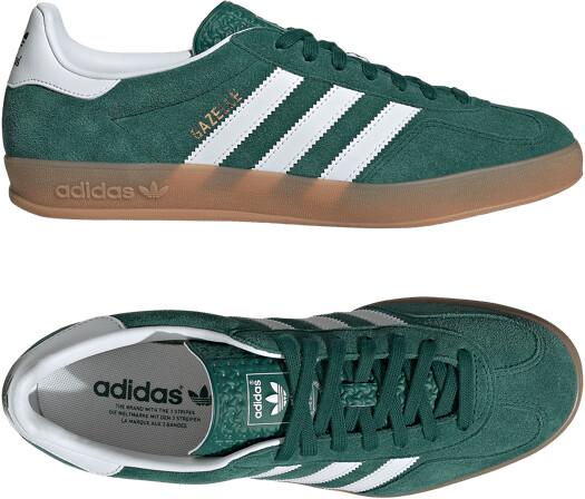 Кроссовки Adidas Gazelle Indoor (JI2062) телесно-зеленый/облачно-белый/жвачка