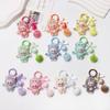 New Plush Cloak Pendant Bag Cute Cartoon LABUBU Doll Pendant Keychain Gift