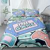 Gamepad Pattern Three-Piece Set Suitable For Boys And Girls Bedroom Decoration Duvet Set