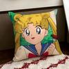 SSailor Anime MMoon Cushion Cover Reversible Soft Durable Pillow Cover Home  Car MultiScene Use for Daily Comfort
