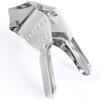 Fruit Squeezer High Durability Ergonomic Handle Food Grade Groove Design Rustproof Stainless Steel Manual Lemon Press Citrus Squeezer Fruit Juicer