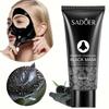 Bamboo Charcoal Black Mask - Hypoallergenic Pore Cleansing Clay Face Mask, Non-Latex, Unscented, Deep Cleansing & Oil Control for All Skin Types