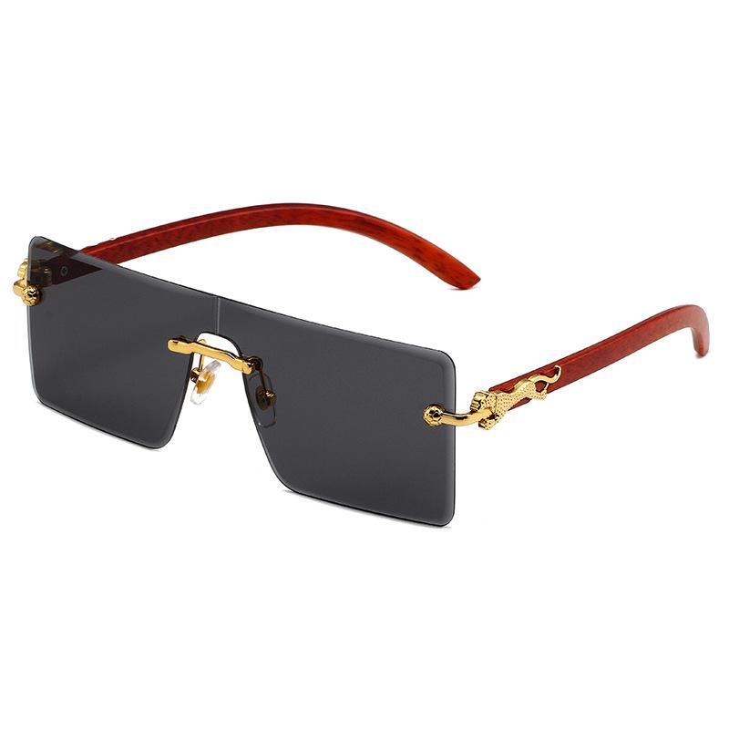 New oval sunglasses, hot lenses, leopard metal fashion sunglasses for men and women