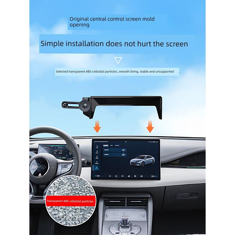 BYD Seal 06 Special Mobile Phone Car Holder DM-i Luxury Distinguished Exclusive BYD Wireless Mobile Phone Holder