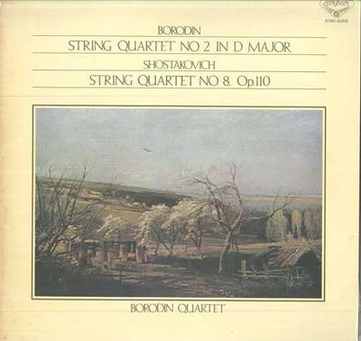LP Запись КВАРТЕТ БОРОДИНА - Бородин: Струнный квартет Нет. 2 / Шо K18C8268 ЛОНДОН 1982 Япония Оби Классический Б/У