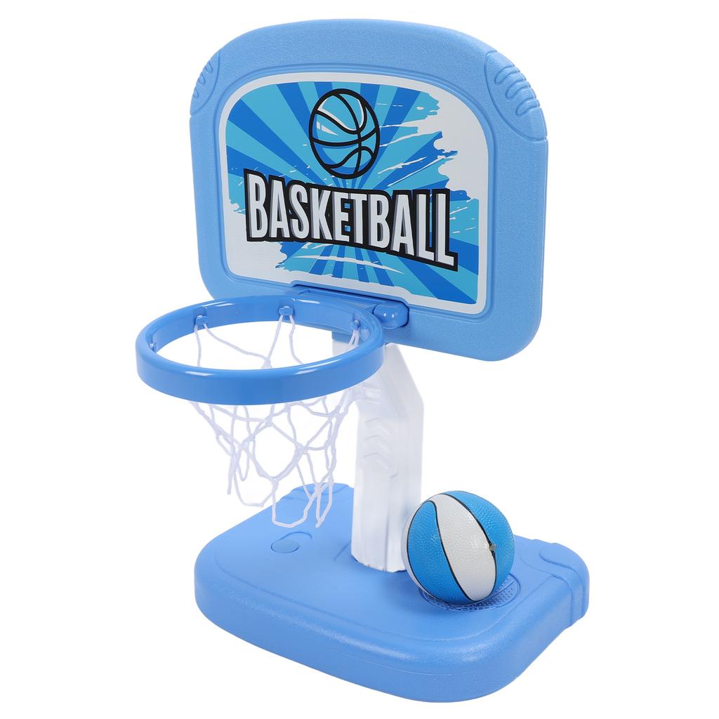 Баскетбольное кольцо для бассейна с регулируемой высотой, интерактивный игровой набор для баскетбола у бассейна с 2 мячами и насосом