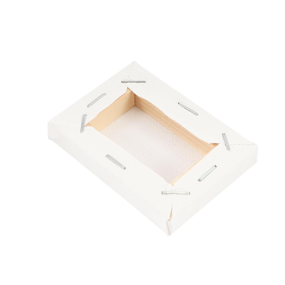 Small Mini Stretched White For Primed Oil Acrylic Paint Painting Supplies Oil Paint Board Frame Artist Canvas