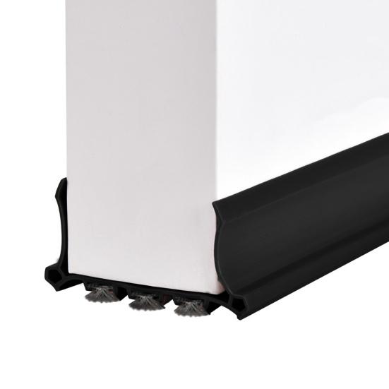 1М Уплотнительная лента для низа двери Подметание под дверью Уплотнитель от непогоды Свето-шумоизоляция Пылезащита Ветрозащита Стопор для двери Лента-заполнитель зазора под дверью