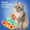 Mini 1 Pcs Escaping Automatic Electric Shake Colorful Interactive Pet Supplies Cat Toy Electric Ladybug Electric Pet Toy