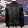 Chinese Size Spring Men Leather Jacket Cowhide Genuine Leather Jacket For Man Slim Male Coat Fashion Clothing