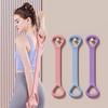 Chest Expander 8-Shaped Silicone Resistance Band for Yoga and Shoulder Massage