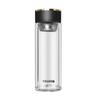 FUGUANG G2120 Double-Layer Borosilicate Glass Tea Infuser Bottle