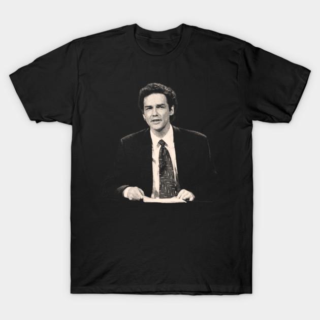 Asian Size Cotton Unisex Tshirt Print T-shirt Retro Norm Macdonald Breakingnews T-shirt No-Cut Print Regular Fit