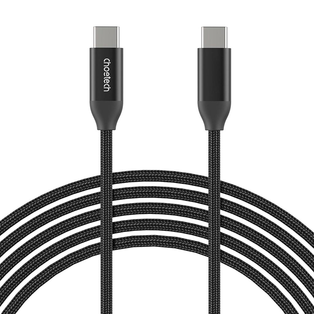 Choetech Charging And Data Cable Usb-C - Usb-C Pd3.1 240W 480 Mbps 2M Black (Xcc-1036)