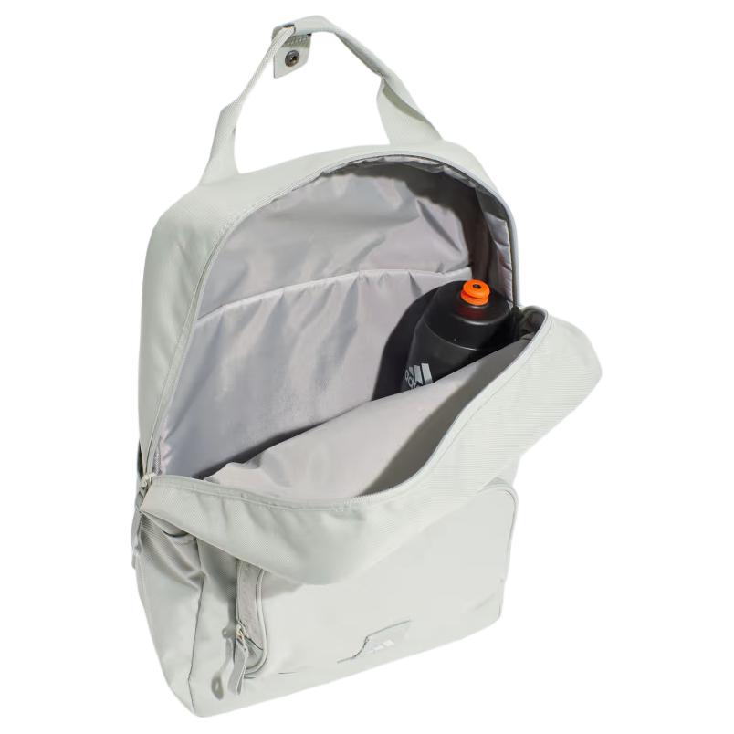 Adidas Polyester Carry Backpack Unisex Gray JD2260
