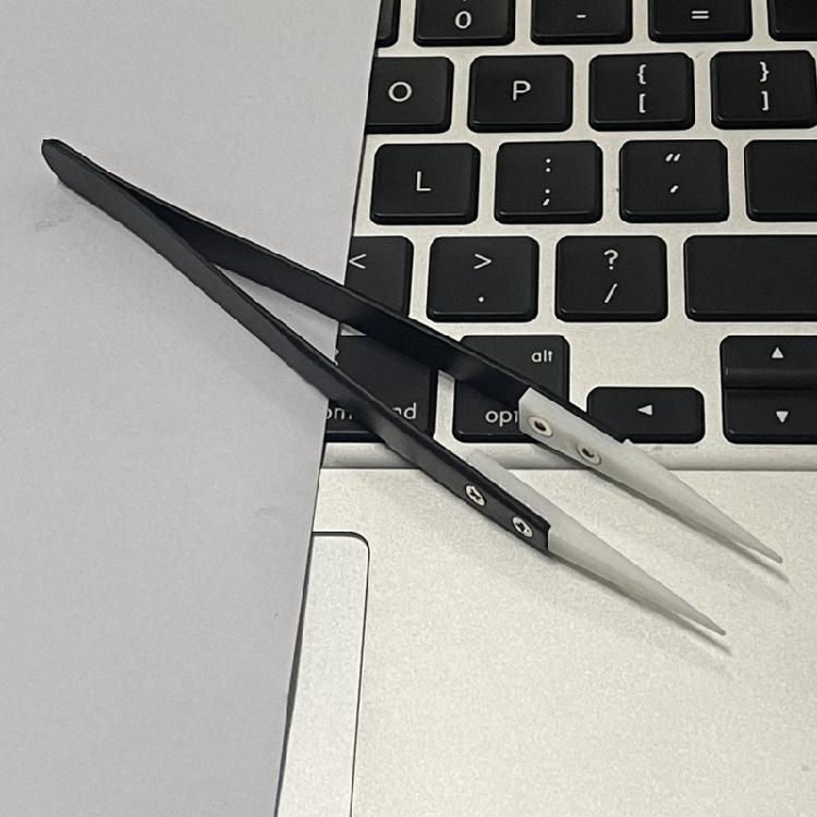 3 шт. Новые непроводящие керамические пинцеты для IC SMD SMT Перевернутые пинцеты Ручные инструменты