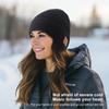 Music Hat Winter Windproof Music Cap 5.0 Bluetooth Wireless Stereo Headphones Music Hat Ear-Covering Headset Beanie Headwear