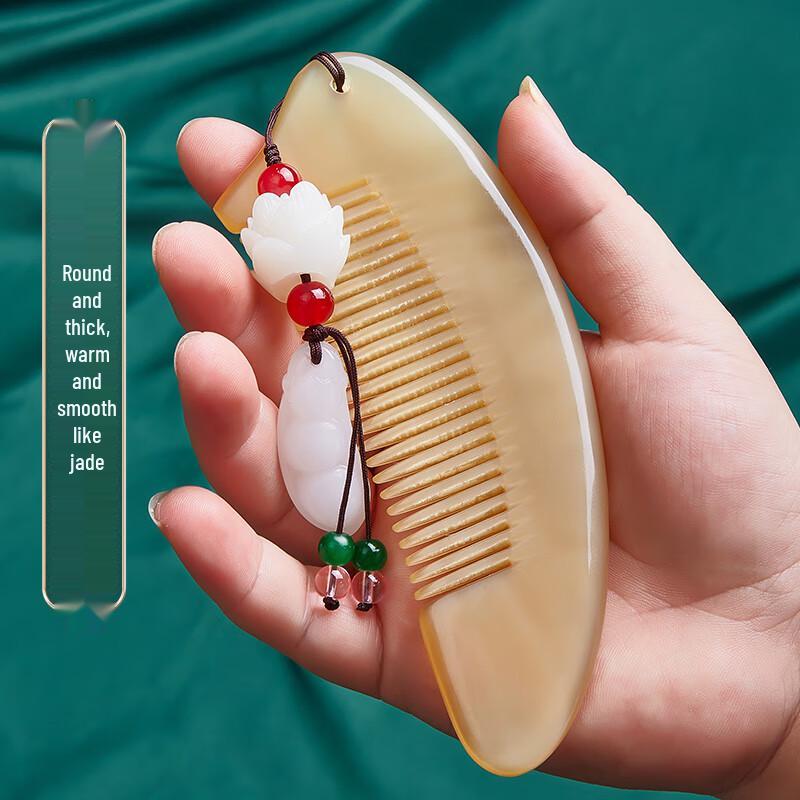 Натуральные роговые и деревянные расчески DanPu