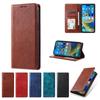 Simple Flip Case for Samsung 14 and Apple 15 - Leather Wallet Card Protective Cover for Business.