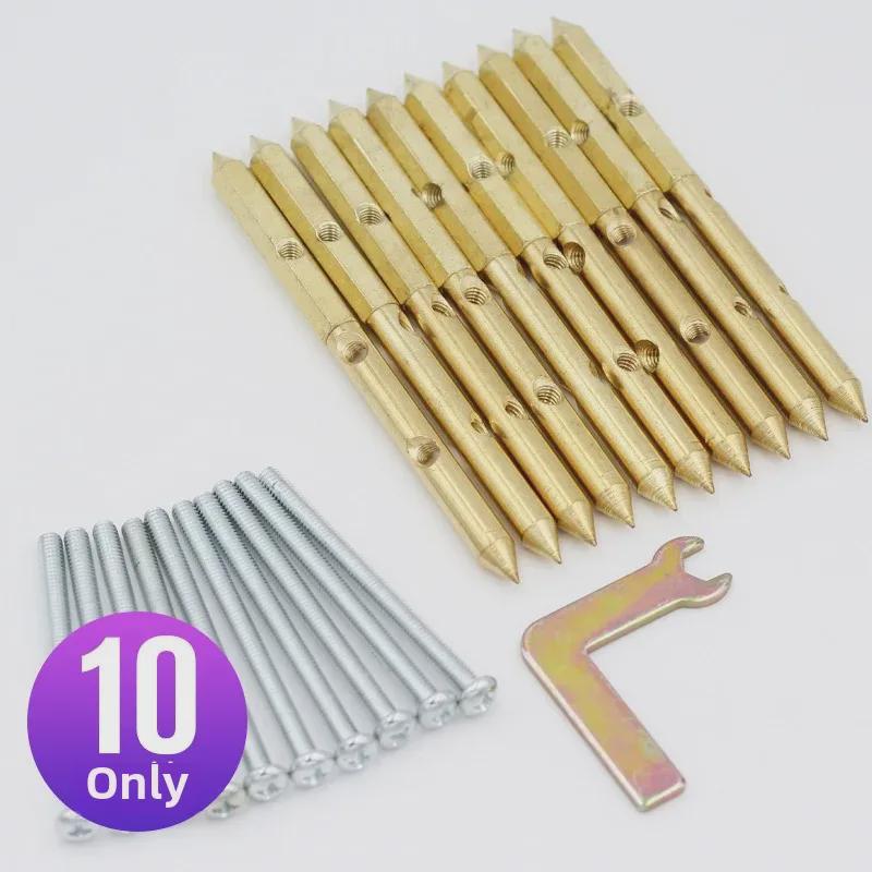 Universal 120 Switch Junction Box Repair Kit with Multifunctional Support Rods - 10 Pack