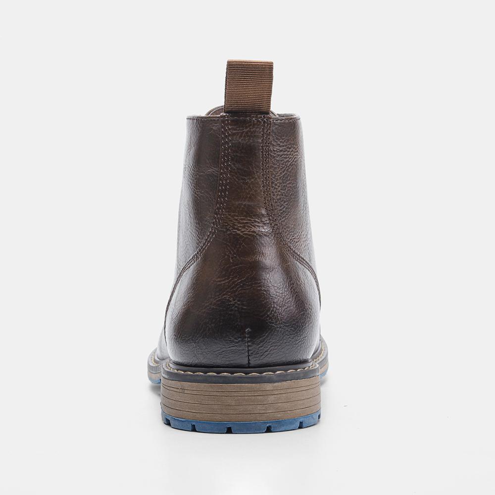 Мужские ботинки, размеры 39-48, Новое поступление 2024 года, модные брендовые удобные ботильоны для мужчин #AL633