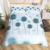 Dragonfly Single Twin King Duvet Cover Girls Dandelion Bedding Set Butterflies Botanical Floral Comforter Cover For Women Room