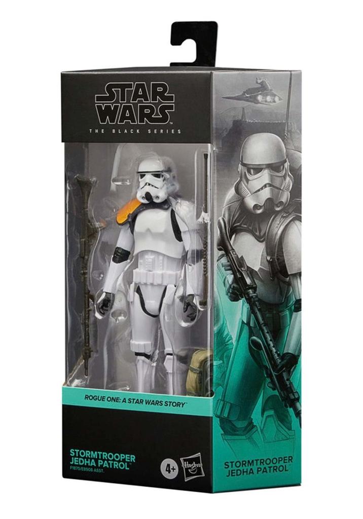 Hasbro Звездные Войны Черная Серия Штурмовик Патруль Джеды 15см Изгой Один История Звездных Войн Коллекционная Фигурка F1875 Оригинальный Продукт Один (Возраст 4+)