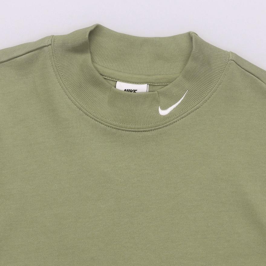 Nike Мужская рубашка с воротником-стойкой AS M NL LS 'Зеленый Белый' DX5869-386