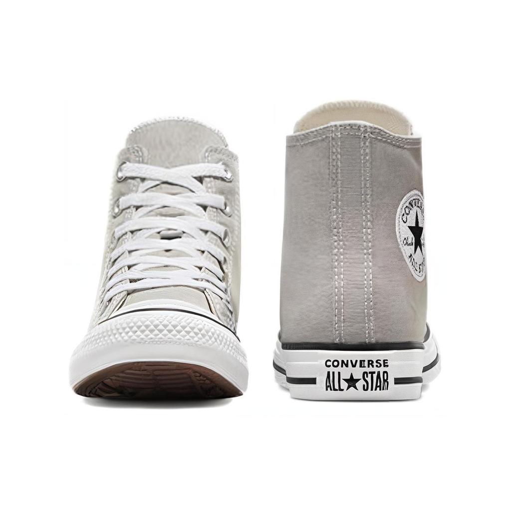 Converse Chuck Taylor All Star Повседневные Универсальные Высокие Кеды из Канваса Унисекс Серо-Белые A06561C