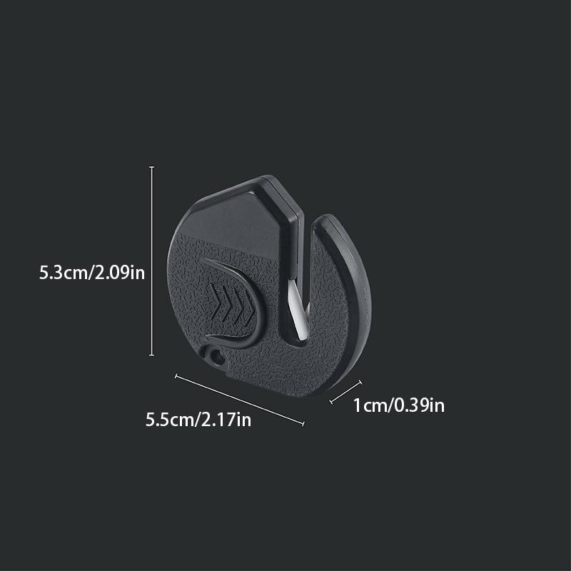 Мини-портативная точилка для ножей, кухонные бытовые ручные точильные камни, удобные быстрые точильные камни, многофункциональные точилки