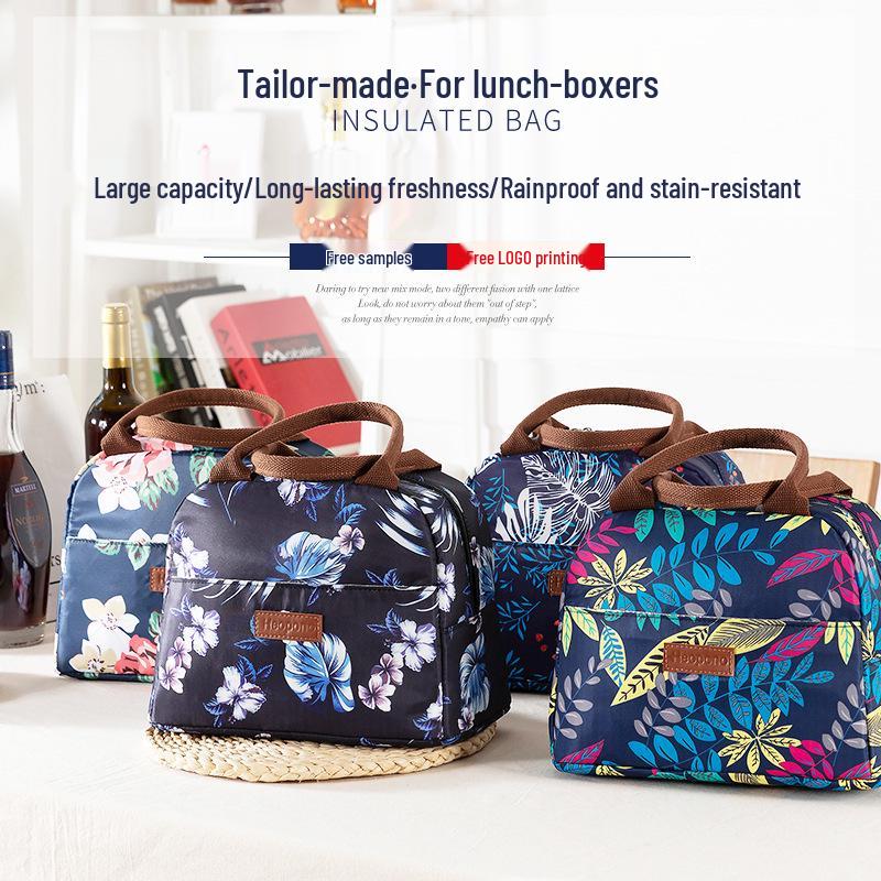 Настраиваемая большая вместимость Оксфордская ткань Изолированная сумка для мамы и малыша Бенто