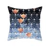 Geometric Sofa Pillow Cover Peach Skin Creative Home Office Cushion Cover Car Cushion