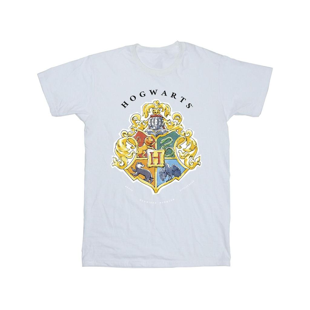 HARRY POTTER Mens Hogwarts School Emblem T-Shirt