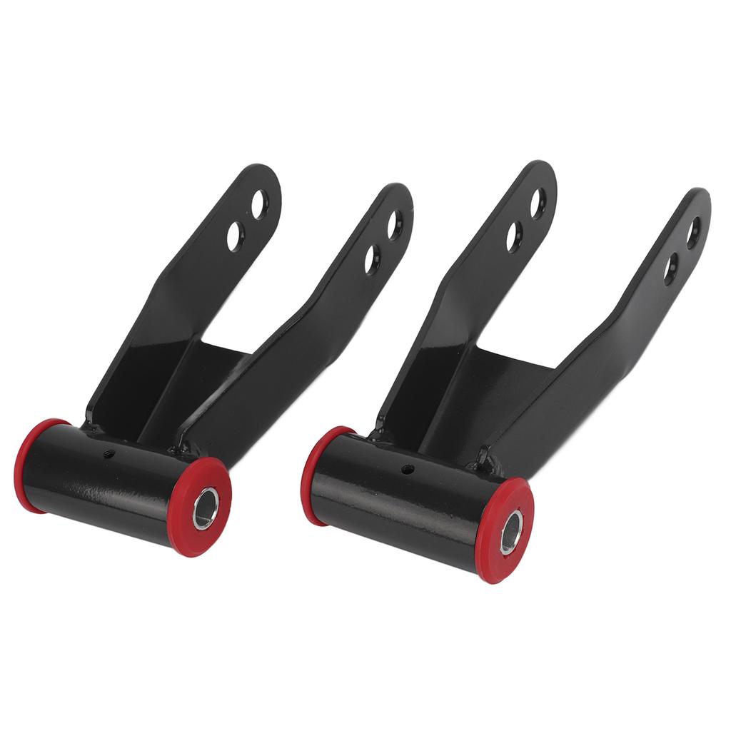 2inRear Drop Lowering Shackle Kit 712120 Replacement for Chevy Silverado GMC Sierra 1500 2WD 4X4