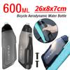 600 мл Аэродинамическая Бутылка для Воды для Велосипеда MTB Дорожного Велосипеда Рама Нижняя Труба Велосипедное Катание Набор Креплений для Фляги для Велоспорта