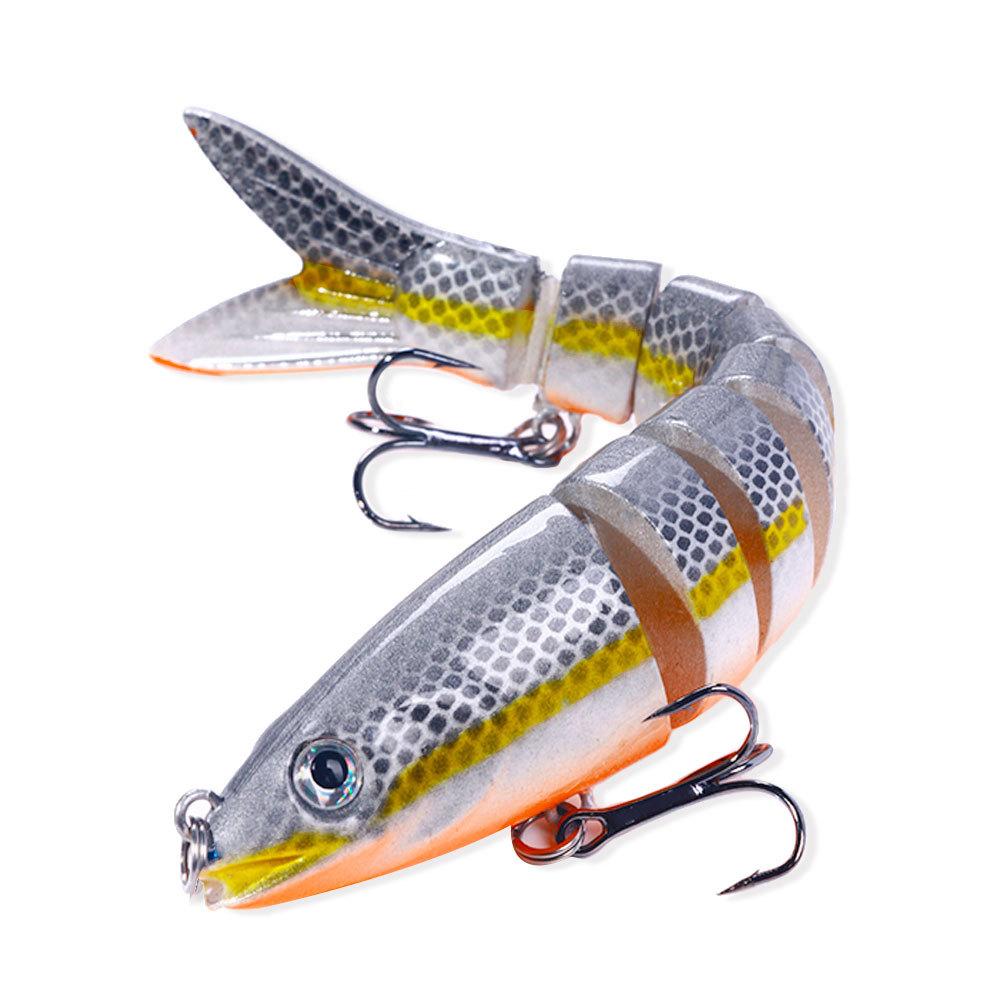 Многосекционная приманка для рыбы 18G Bag Bait 8 секций Погруженная приманка рыболовные снасти