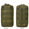 600D Оксфорд Уличная Военная Тактическая Сумка EDC Molle Инструмент Молния Пояс Аксессуары Прочный Ремень Камуфляжный Подсумок Охота Страйкбол