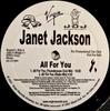 12-дюймовая пластинка JANET JACKSON - All For You 708761615517 Virgin 2001 US Танцевальная и Электронная Б/У