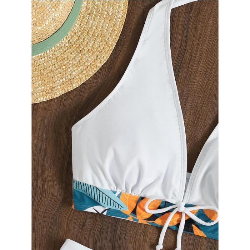 High Waist Swimsuit Women Summer Bathing Suit Bikini Set Plus Size Swimwear Women Beach Swimming Suit