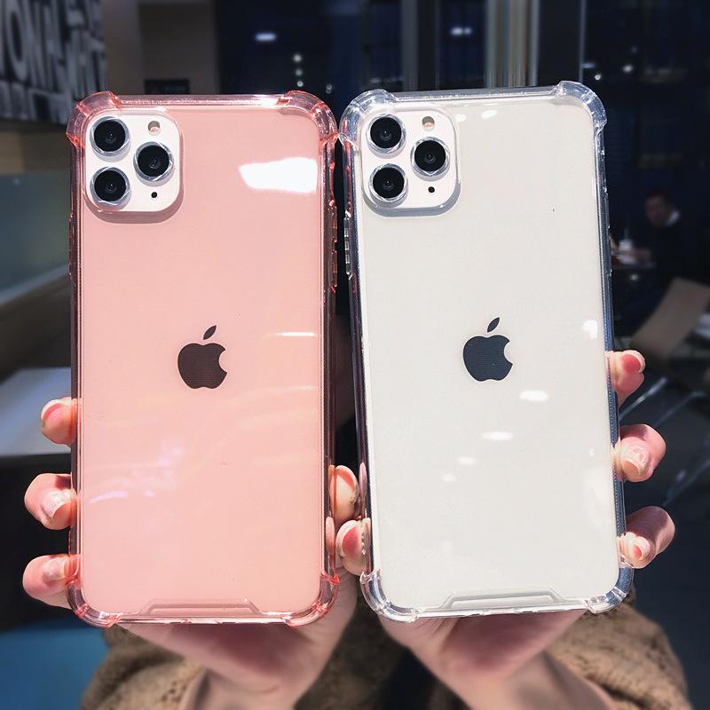 Популярный XS подходит для iPhone17promax прозрачный противоударный tpu чехол для мобильного телефона с защитой четырех углов 16 защитный чехол 15p.