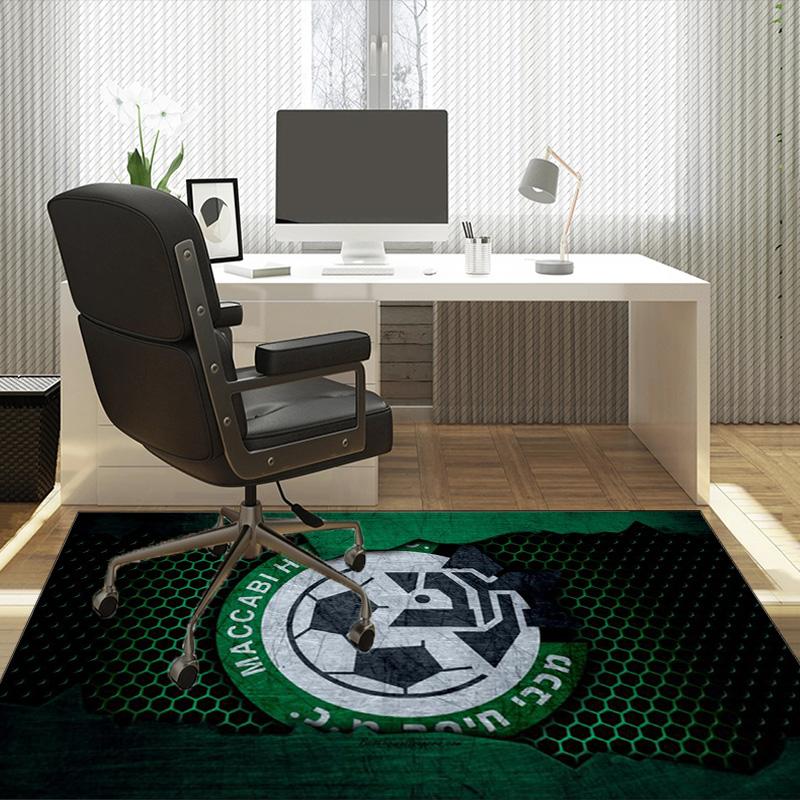 Losc Football Crest Carpet, Chair Rug,Rug for Office Bedroom living rooms, Doormat decor Fan Gift Christmas Gift