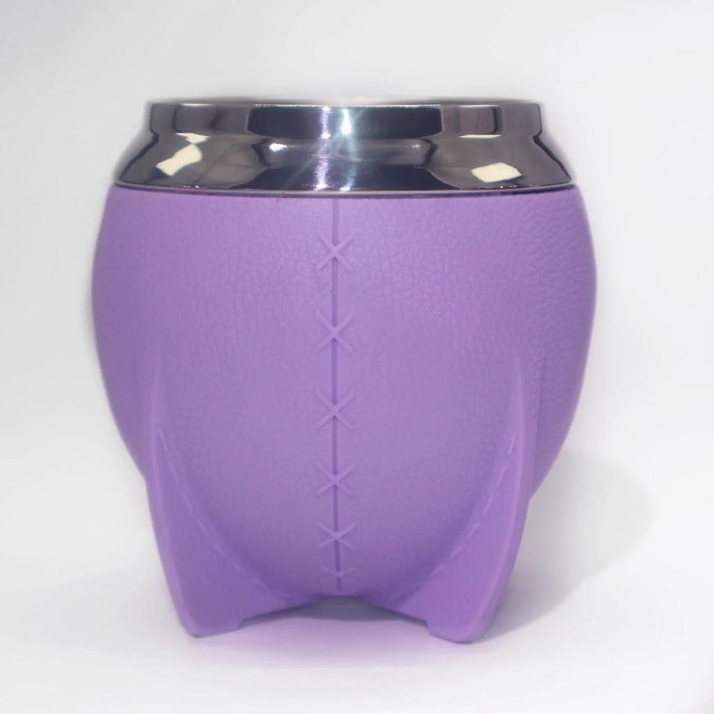 280 мл двухслойная нержавеющая сталь чашка для чая мате стакан для кофе без соломинки