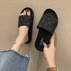 Ladies' New Slippers, Candy Color Slippers, Summer Daily Leisure, Solid Color Beach Slippers Are Fashionable and Convenient