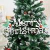 1Pcs 19-60CM Merry Christmas Letter Christmas Tree Decorations Pendant for Home Decor DIY Crafts New Year 2025 Party Supplies