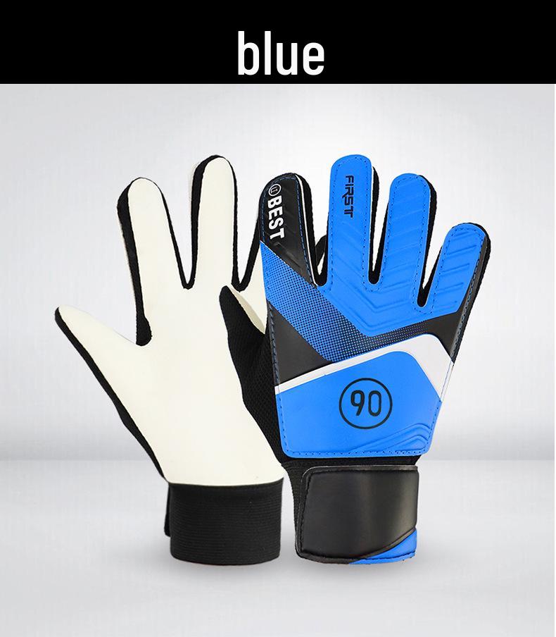 Brand Recruitment: Children's Latex Goalkeeper Gloves with Anti-Collision Hand Protection