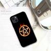 Чехол для телефона Pentagram 666 Demonic Satanic для iPhone 11 12 Mini 13 14 15 Pro XS Max X Plus SE XR Shell