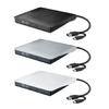Портативный DVD-плеер Plug and Play, DVD-ридер с USB 3.0/Type C, для ноутбуков и настольных компьютеров, DVD-плеер-записывающее устройство