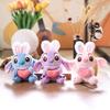 Rabbit Plush Ears Pendant Bag Hanging Decoration Keychain Toy Gift Doll
